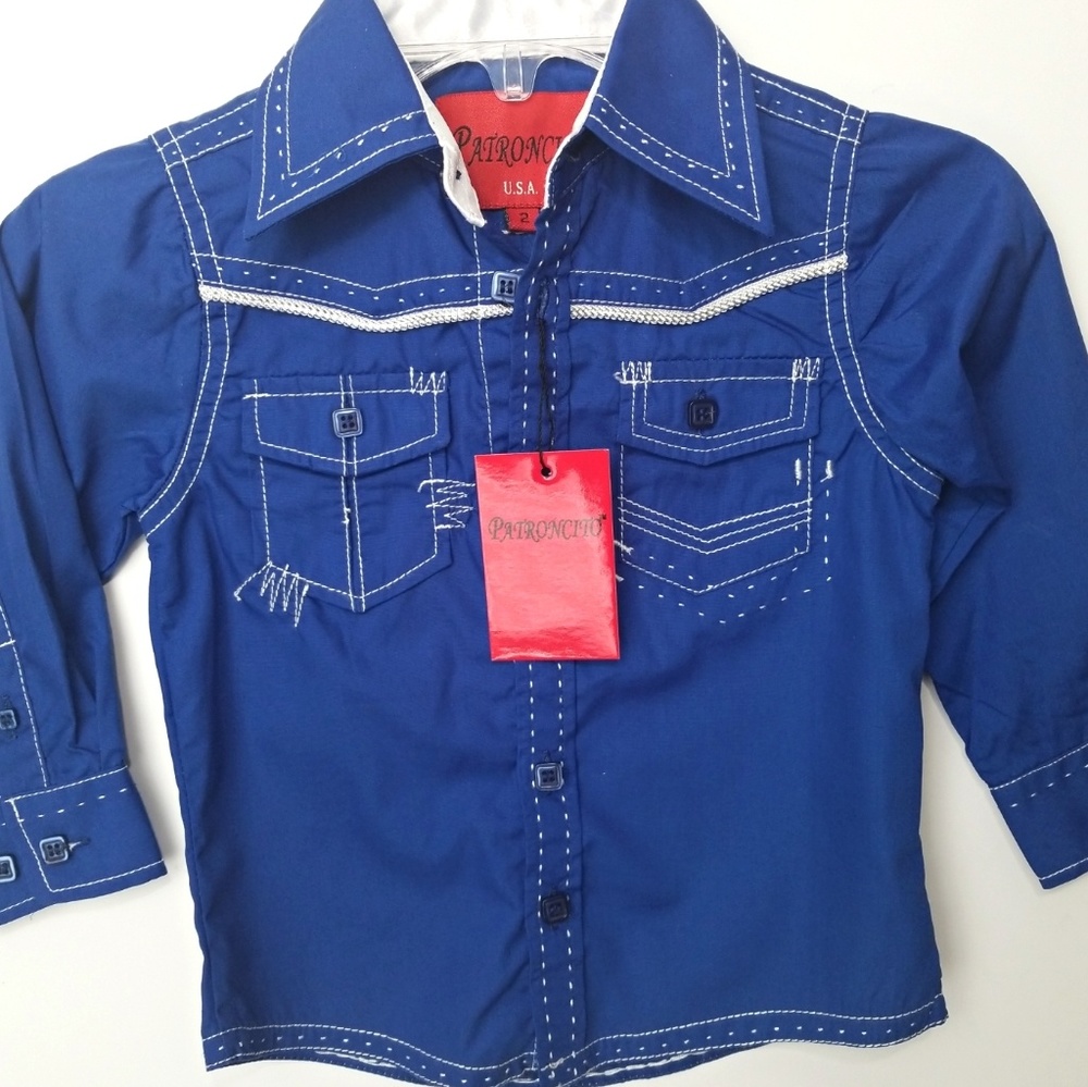 Patroncito  Button Down Shirt - Picture 3 of 7